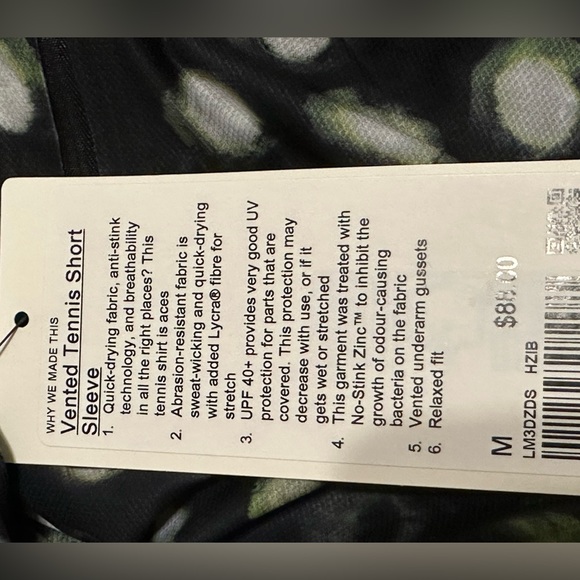 Lululemon Vented Tennis Short Sleeve - Picture 7 of 7